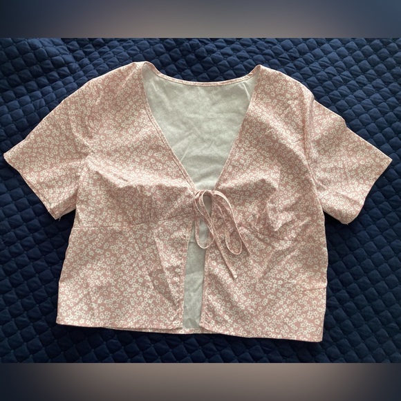 Floral Wrap Top S/M - Picture 7 of 13